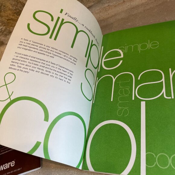 A Taste of Tupperware Volumes II & III Recipes Booklets Cookbook 2003-2004 Vtg - Picture 4 of 12